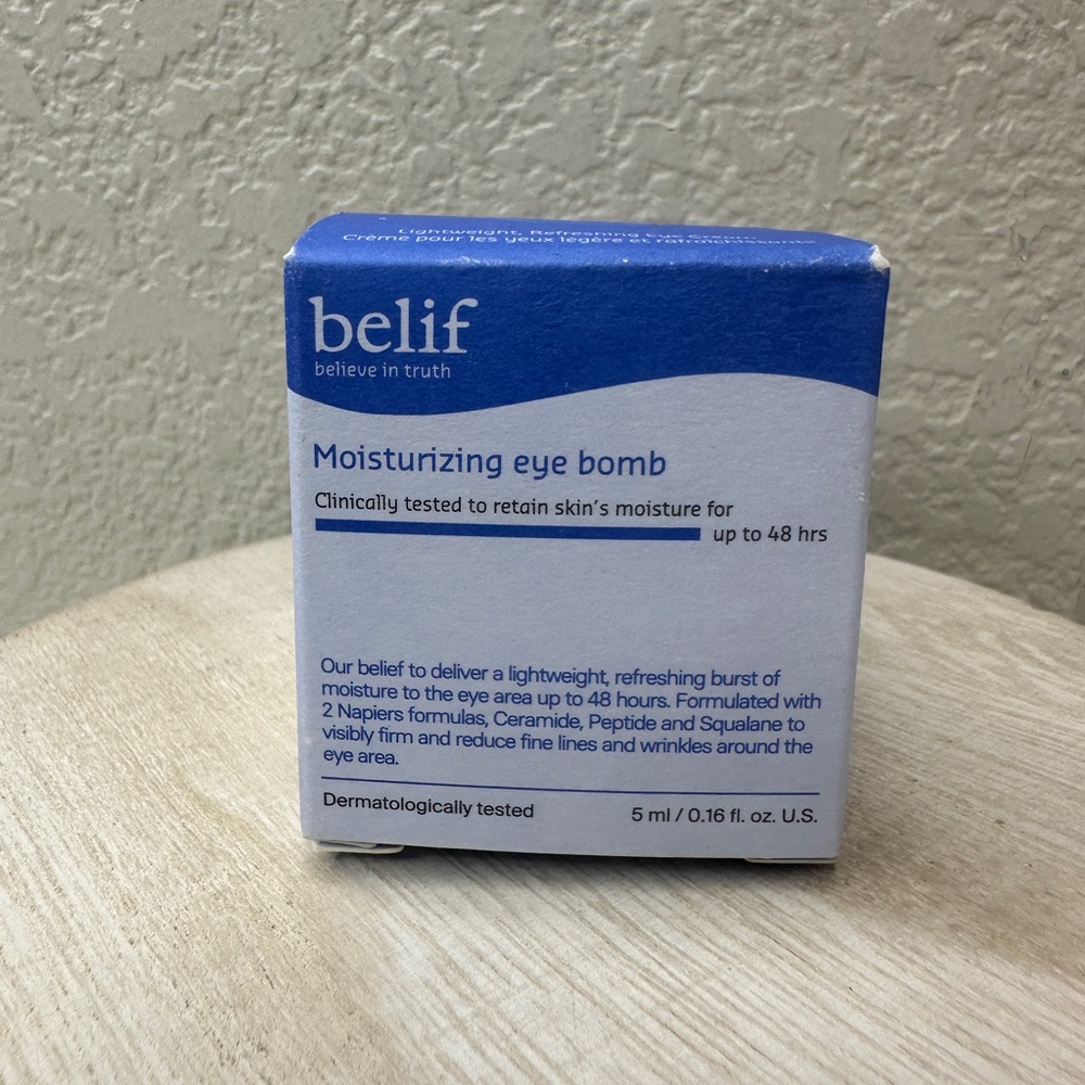 $5‎ 🌙 Belif Moisturizing Eye Bomb Cream